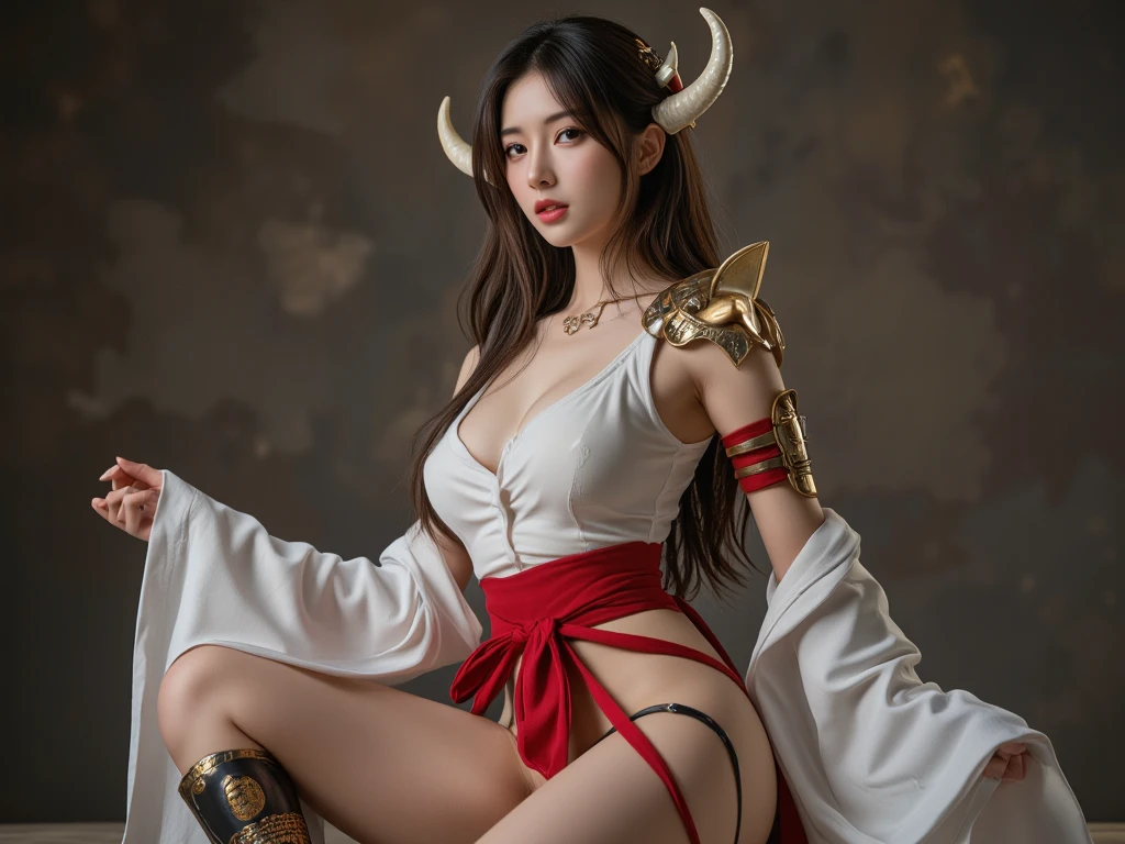 (One Knight Girl)、top-quality、masterpiece、超A high resolution、(Photorealsitic:1.4)、Raw photo、1 girl、(Wear the Dark Knight's Armor)、(((heavy breasts))),glowy skin、(Random hair),(((Micro Bikini Armor)))、Fight with beautiful swords and shieldystical expression))),(((Have a gorgeous and long magic wand))),(Gorgeous gold metal body)、(Fight goblins、ogre、Fierce battle with orcs),(Fighting strong enemies)、Fight fiercely、(Background of decaying dungeon ruins)、(Ultimate Beauty)、(Detailed knight's helmet)、(Fighting Demonic Beasts)、()、((super realistic details))、portlate、(Strong giant demon beast background),globalillumination、Shadow、octan render、8K、ultrasharp、Colossal tits、Raw skin is exposed in cleavage、metals、Details of complex ornaments、Japan details、highly intricate detail、Realistic light、(Mystical expression),CGSoation Trends、Red Eyes、radiant eyes、Facing the camera)、Gundam、Small LED、Toostock、(Background of the mutation)、(Attack of the Monster Beasts)、Ultimate Beauty、beautiful female knight、Wear colorful armor、Detailed sword、(Wearing legendary armor)、show tits,nude