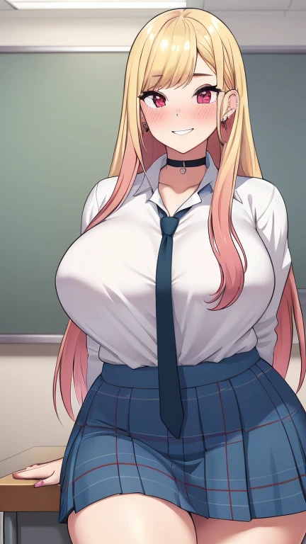 Kitagawa Marin, My Wife, Mommy, girl loves me, Student Prostitution, Supported Dating, 1girl, baby face, cute face, tidy, gyaru, tiny girl, young girl, mesugaki, mesugaki smile, huge breasts, big butt, thick thighs, gyaru costumes, Vulgar underwear, vulgar gestures, Teasing, naughty looks, heart eyes, tidy, Focus on the girl, glossy skin, oily skin, Gravure, pinup, junior idols, Sound, Pierced ears, navel piercings, tattoos, Tattoos in the shape of the uterus, tattoos in the shape of the penis, tattoos representing sex, Clothing, vigorous, sexual appeal, Masterpiece:2, Top Quality, high Quality, Very Detailed, ultra High Resolution, super High Resolution, Beautiful Detail, Dynamic angles, perfect lighting, 8k, Animation Style, cartoon style, game cg, sfw,