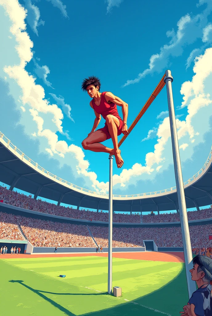 drawings to paint, pole vault