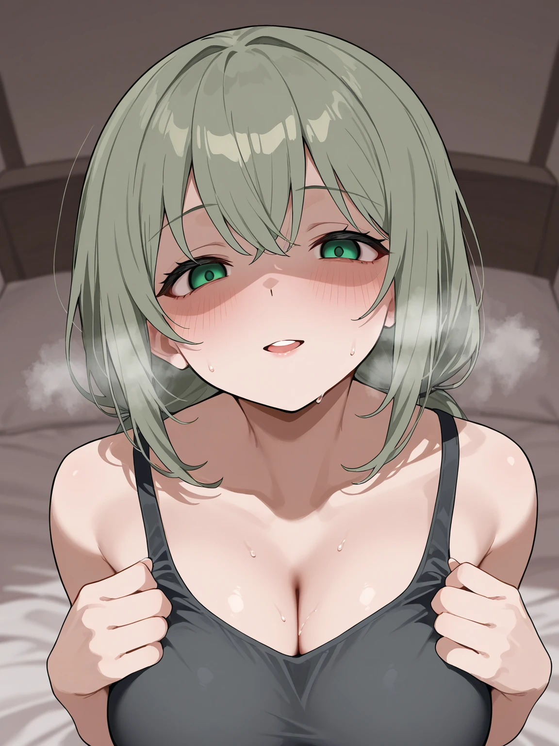 Big  in small bras