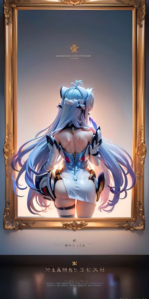 a (Rear view:1.5) A very beautiful female angel\(Long platinum blonde hair, Wide back white dress,(There are beautiful big angel wings on the chest),Very beautiful shiny halo\), She gently opened her arms，Seeking redemption, She is above the clouds, looking down at the world below,Ancient Europe， Fierce war\((So many sparks and flames), fail, fighter, Many buildings collapsed, Nature is destroyed, Magnificent scenery\) Happening Under the Clouds, rest ,quality\(8k,Extremely detailed CG unit wallpaper, masterpiece,high resolution,top-quality,top-quality real texture skin,Surrealism,提high resolution,RAW photos,Best quality,Very detailed,wallpaper,light,Ray Tracing,Golden Ratio\),[National Foundation],Dynamic Angle,[National Foundation],from above