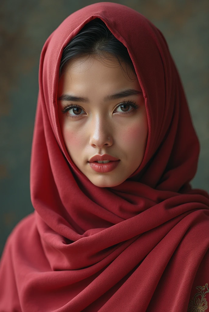 tzuyu, iu, yooa, space, Bellydancer, hijabi, beatufule girl, sexy, cleavage, (mini bikini, full body, only clouce face, she no have dress, editorial photograph of a 21 year old javanese hijabi), (highly detailed face:1.4) (smile:0.7) (background inside garden rose, moody, private study:1.3) POV, by lee jeffries, nikon d850, film stock photograph ,4 kodak portra 400 ,camera f1.6 lens ,rich colors ,hyper realistic ,lifelike texture, dramatic lighting , cinestill 800,