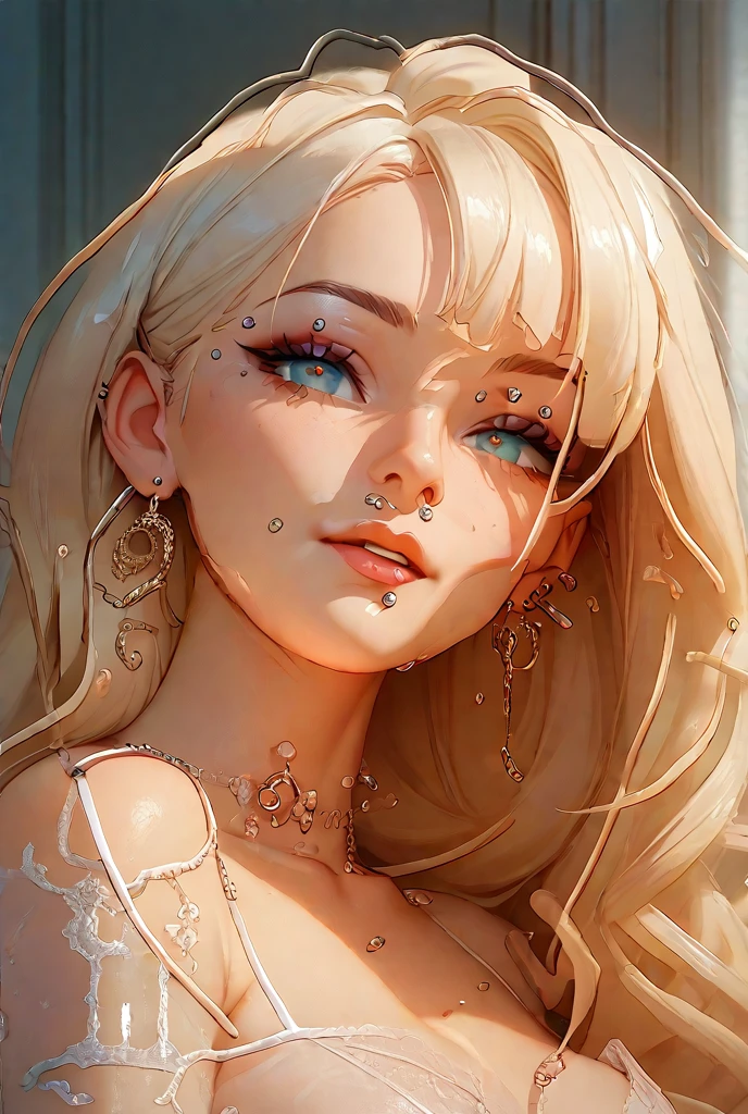 lying on ber back , lying on her back naked on bed , beautiful blonde golden hair blue hair , sunlight hitting her face and hair , sweaty ,making a seductive face , a beautiful girl, 1girl, naked, lying on bed, blonde hair, european features, super beautiful, extremely detailed face and eyes, detailed lips, detailed skin, realistic, photorealistic, 16k, 8k, best quality, high resolution, masterpiece, ultra-detailed, physically-based rendering, vivid colors, natural lighting, soft lighting, warm lighting, sensual, erotic, elegant, alluring
