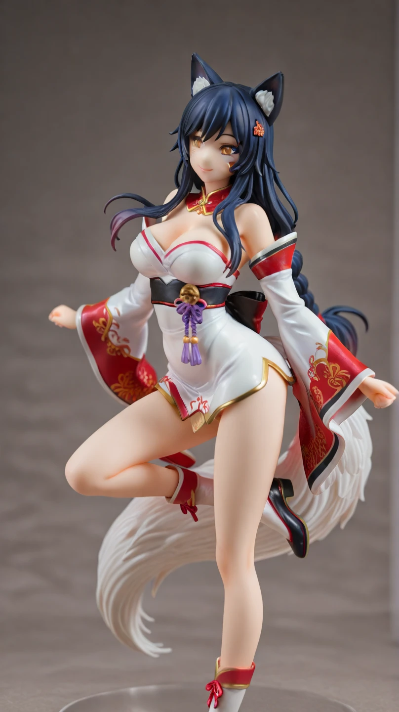<lora:ushiwakamaru_(fate)_v1:0.8>,hmushiwa, side ponytail, long hair, hat, tate eboshi, feather hair ornament, japanese armor, breast curtains, navel, detached sleeves, asymmetrical sleeves, white sleeves, purple sleeves, pom pom (clothes), tassel, blue panties, single glove, single pantsleg, masterpiece,best quality,ultra detailed,high quality,illustration,indoors,room,perfect anatomy,<lora:æåPVC-L:0.5>,
(full body:1.5),(standing:1.2),looking at viewer,