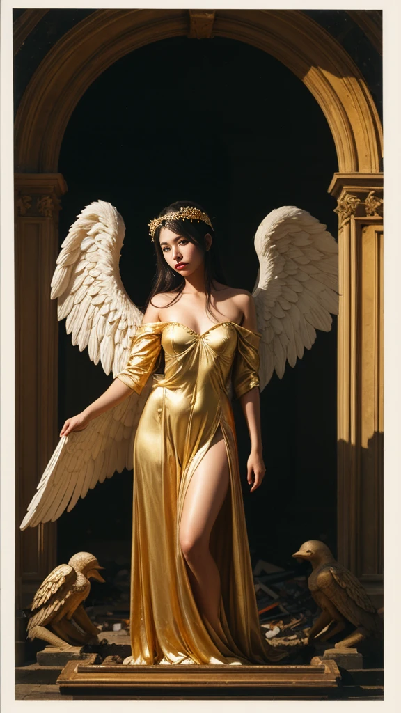 《Assess the situation,》eagle,Nirvana rebirth,poster,antiquity,Success