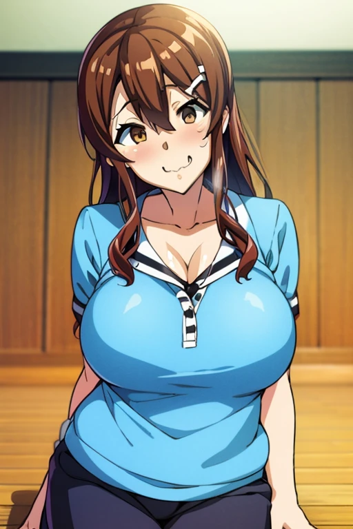 poster, anime style, hires ((wrestling ground)), (female wrestler), (slender body, sweating, tired), mature woman, milf, (bikini, ultra detailed pro wrestling gear) victorious, gorgeous, winner, kind face, smile, closed mouth, (pale skin, shiny skin, lighting and shadow), big breasts, (only one arm stretching), long belly, closed fists, seductive,