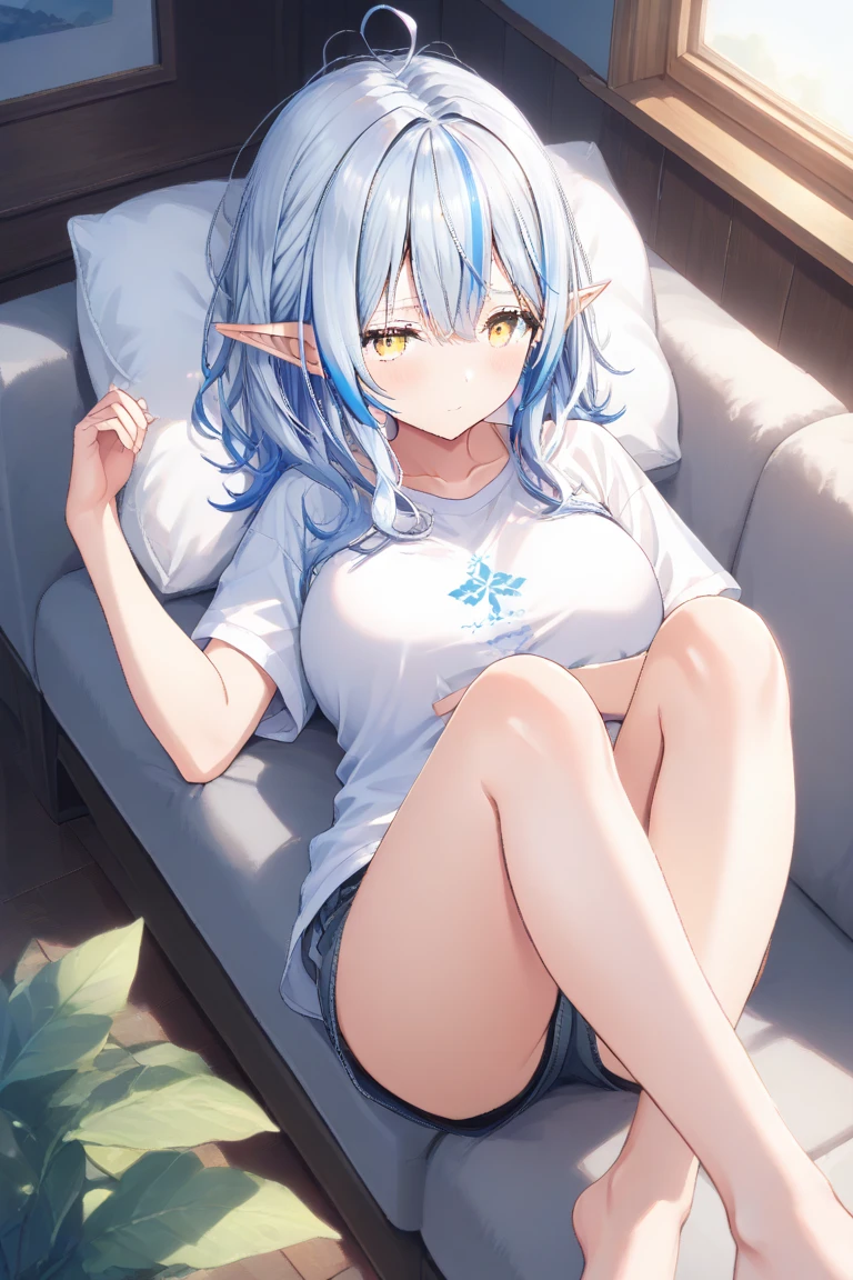 Elf Small  Lori Silver Hair