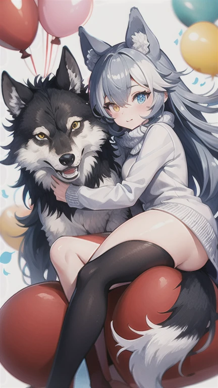 Wolf Girl Cool Parker Ecchi
