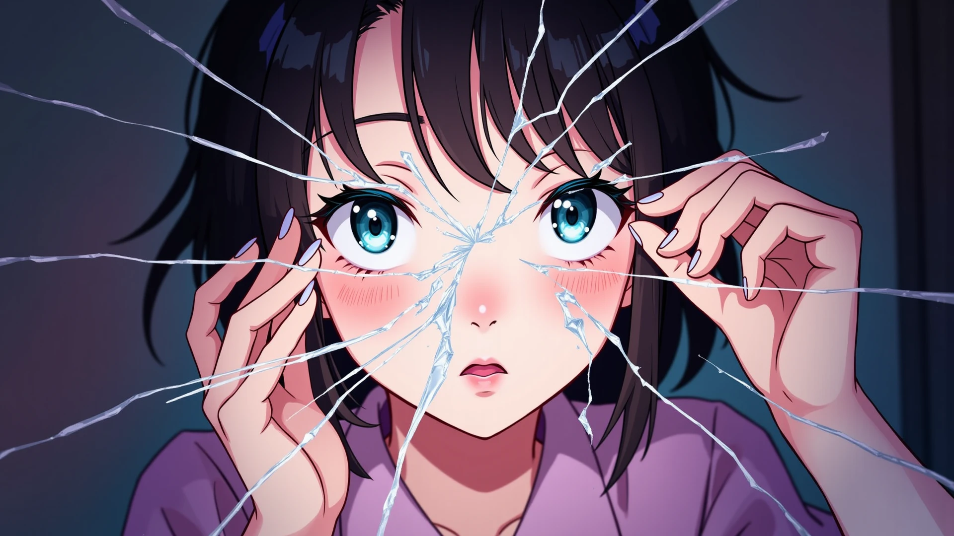 (((NSFW))),(((NSFW))),masterpiece,Best Quality,anime,fear、despair、1 Girl,blush,Low - Angle、Angle from below、Tears、Drooling、Feels good、Facial expressions to feel、Lewd、Girl Raped、Blowjobgesture,Blowjob_gesture,Looking up、looking at the camera