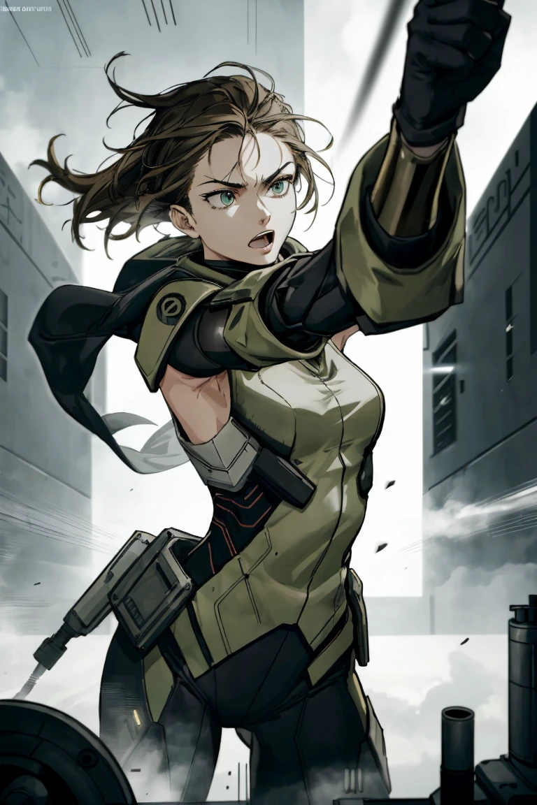 (((Yoji Shinkawa))), sticker of ultra detailed portrait of Noelle Silva high quality cell shaded illustration in post apocalyptic style by Yoji Shinkawa, full body, dynamic pose, perfect anatomy, centered, freedom, soul, approach to perfection, cell shading, 8k , cinematic dramatic atmosphere, watercolor painting, global illumination, detailed and intricate environment, artstation, concept art, fluid and sharp focus, volumetric lighting, cinematic lighting, Art by Yoji Shinkawa