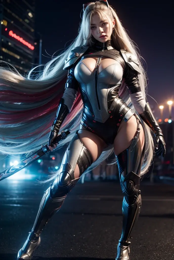 ((melhor qualidade)), ((Obra-prima)), (detalhado: 1.4), ..3D, uma imagem de uma linda mulher de olhos azuis vestindo fantasia de Aquaman da DC com cabelos grossos, seios grandes e cauda grande e volumosa, light particles, energia pura, caos, antitecnologia, HDR (High dynamic range), rastreamento de raio ,NVIDIA RTX, Super-Resolutio