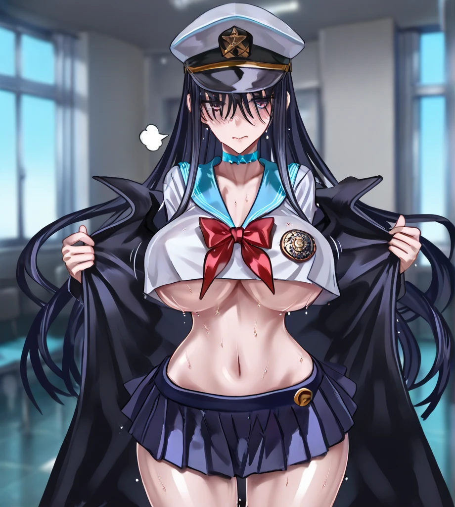 masutepiece,Best Quality,Ultra-detailed,High resolution,Unity 8k壁纸,super detailed skin,Cinematic lighting,Beautiful detailed eyes,Ideal ratio body proportions,(gigantic breasts:1.4), bikini of, underboob, Small bikini,((slim)), Thin, an hourglass figure, Toned, Flat belly, (wide hips), (bear a child on the hip), micro bikini, thick thighs