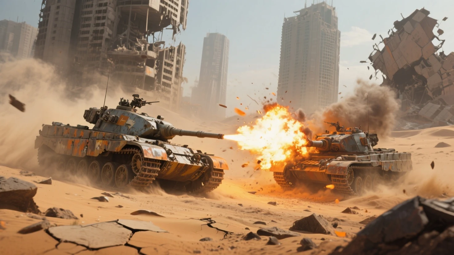 concept art <lora:kCuteTank-000005:.9> kCuteT4nk cyberpunk battle tank