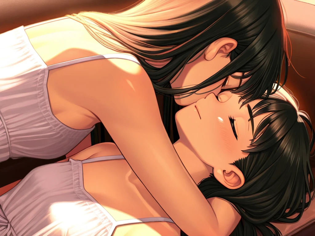 One Woman、One Man、Masseuse man、Massage parlour、Beauty、Micro Bikini、oil massage、lotion、Man gives woman a sexual massage、Lying face down、The woman lies face down on the bed、Massaged、Age 25、long hair, Highest quality, Thick thighs、Big Ass、Big 、Stylish body Black hair,My crotch is steamy 、Sweaty body、Having your groin touched、sexual excitement、Obscene sound effects