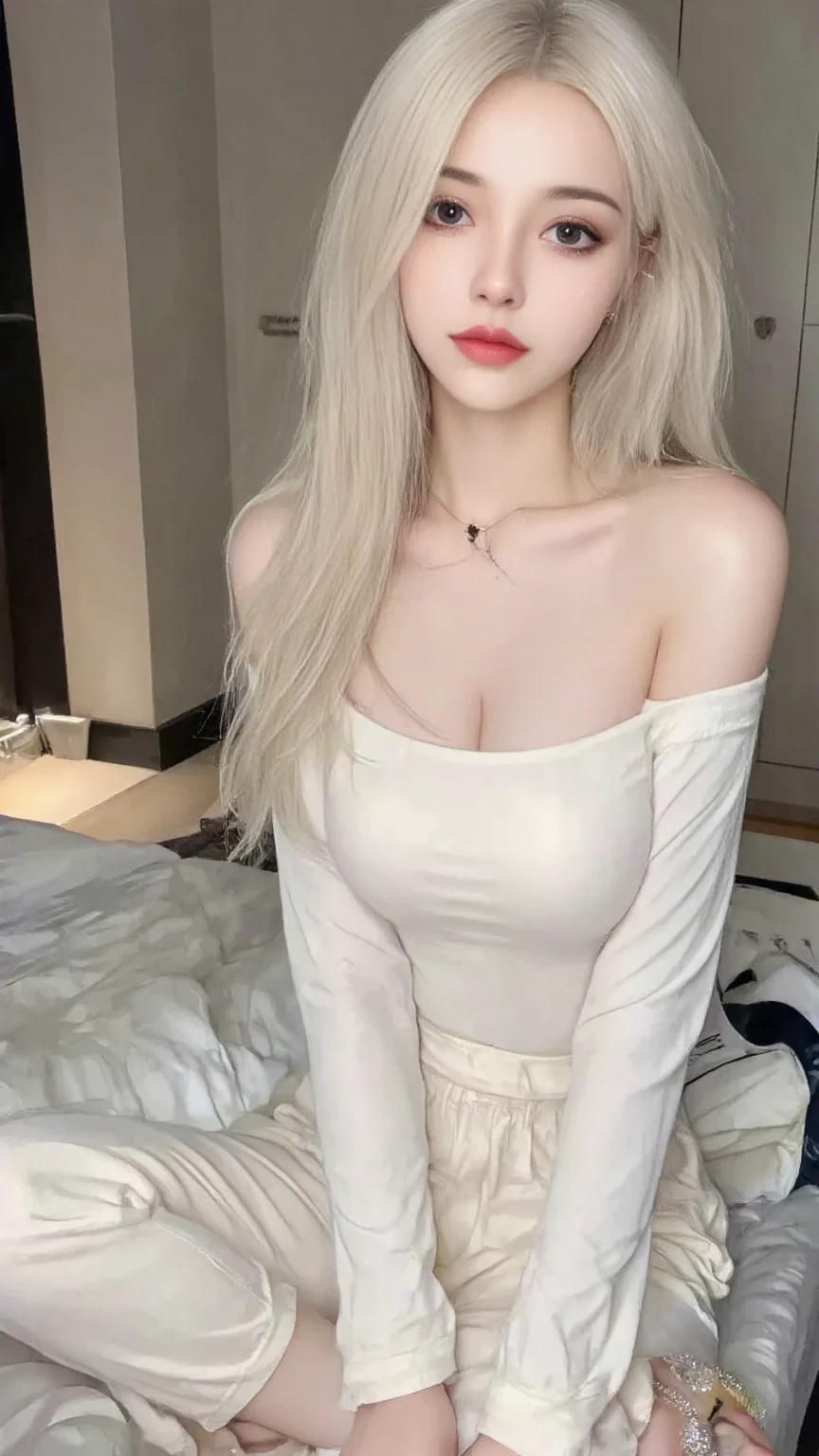 (((Realistic beutifle girl, with realistic body, C cup , blond hairs ))), (((she is an instagram amateur model))), (((wearing a cute sweater, taking pic for profile picture))), (((Top Quality, 8k, Masterpiece: 1.3))), (((showing of sexy ass))) ,korean girl,(((natural face natural real life girl))) , realistic eyes,white korean, more european face, 1 Girl, not much makeup, natural lips,Beauty with Extreme but realistic Beauty, Ultimate Beauty, Erotic, girl named lucy, cuty lucy, Self taken, Beauty , Slim Abs: 1.3, (Casual Hairstyle, ), Ultra Detail Face, Delicate Eyes, Double Eyelids, ((Best Quality, 8K, Masterpiece: 1.3)), 1 Girl, (Casual Hairstyle,1.2),((interior)), named lucy, young teen, fit teen: 1.1, ultra-fine face, Fine eyes, Double eyelids, Shame: 2,bubble ass, ((realistic amateur instagram picture))) ,(((realistic figure))), sexy girl, pureerosface_v1, ulzzang-6500-v1.1,