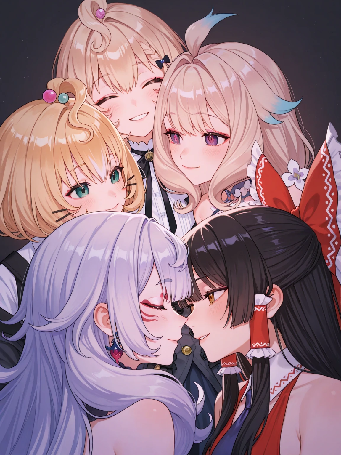 Barely, (From above, Look Around), Breaking the masterpiece, Highest quality, Very detailed, figure, 8k CG wallpaper, Great art, Absurd, Browsing Caution, throw, Three tongues crawling perfectly on the same penis, The glans is completely enclosed between three tongues, A viewer surrounded by three perfect girls, Wedding dress, Cooperative_Blowjob, (Saliva trace), Extend your tongue to the penis, Face Focus,