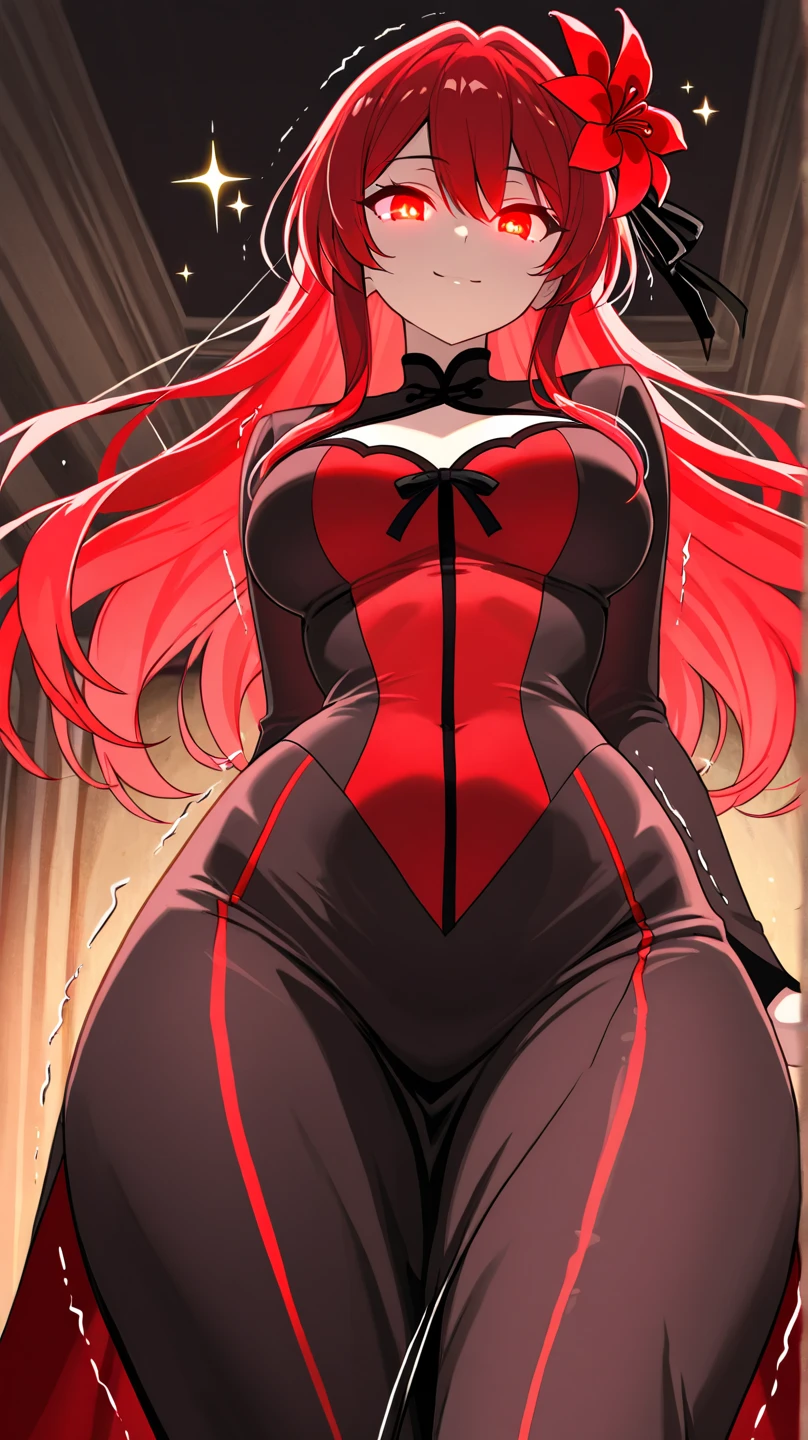 (((picture perfect))), (absurdres), 1girl, solo, rias gremory, bra, looking at viewer, blushed, ultra-detailed eyes, healthy skin, medium breasts. Standing, street, sleeveless, brutal and dominant.
