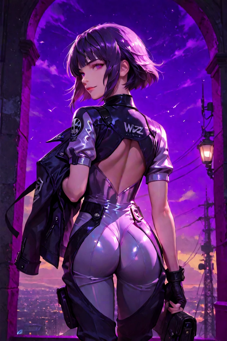 (Highest quality,4K,High resolution,masterpiece:1.2), (Ultra-detailed), (Slender beauty)(Age 27)(thunder:1.3) (Dynamic Art), (looking at the camera) (Dragon Ball Z setting), (The whole body is visible)(Vision:1.8), (Realist,photoRealist,photo-Realist:1.37), (High resolution,High resolution), (Portraiture), (Vibrant colors), (Long legs), (A noticeably elongated face), (Wide range) (Hermosos Fine grain), (Beautifully detailed lips), (Very detailed目と顔), , Bright eyes Dynamic angles and postures, Sweatびっしょり, Sweat,  (Long eyelashes), (Sharp focus), (Physically Based Rendering), (8 heads,Beautiful female warrior), (Mature Woman) (Leg spread), (intense), (expression of intense desire), (Motion Blur), (elegant), (Slim figure:1.3), (Inspired by anime), (Bright light), (Cinema Lighting), (Contrasting colors), (Mysterious atmosphere), (Action-packed scenes), (Unique Look), (impressive), (Reveal costumes), (Exciting),(Deep Eyes),(Fleshy pubic area), (Expressive), (Interesting atmosphere), (Dark blue high socks　Magic Mix Real、(RAW Photos:1.2)、(Realistic:1.4)、The beauty of beautiful details　Laughter、Big Ass、blonde、((I can see your pants))(Panty shot)Earrings　eyelash　Beautiful and detailed、Large file size、Very detailed、High resolution、Transcendental beauty　Highest quality、masterpiece、、(Riders jacket))、Very detailed表現, In detail、Very detailed顔のCinema Lighting、1、positive、((Dynamic pose)))、(Lean back:1.2), (Open Stance))、(From below:1.5), (Under the skirt:1.5), Check Pleated Skirt、Sexy upward glance, (Spread your legs and show me your panties:1.5), (Black see-through panties:1.5), (Low rise:1.5), (Long purple hair:1.5), (Healthy Body:1.5), (High leg tiny panties,,,,,,:1.5), (Looks like see-through panties :1.3), (Pubic hair is visible:1.5), (Browsing Caution:1.5), (Shyness:1.5), (Black long boots:1.5)(Ecstasy:1.5)(orgasm:1.3)