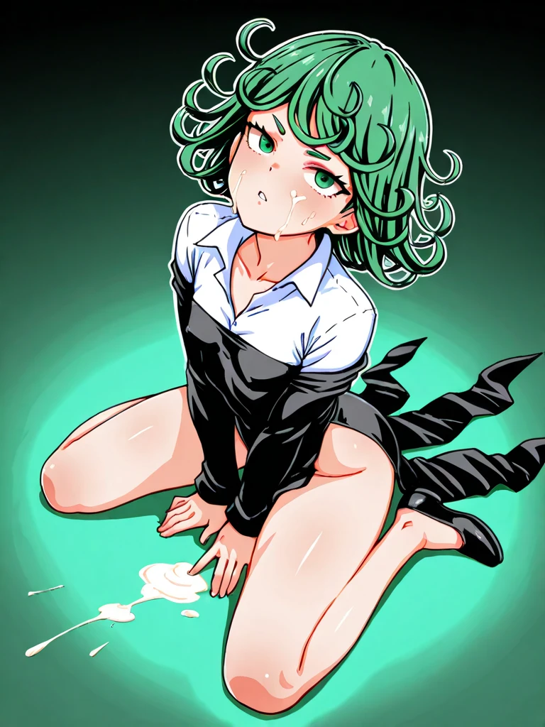 ((highest quality)), ((masterpiece)), (be familiar with), Perfect Face, indoor, Bedroom, Watching the audience,
One woman, Tatsumaki,
Open Mouth, Ecstatic expression, blush, smile,
Small breasts, Flat Chest, Young Girl, , , Girl,
Short Hair, short hair,
Fully nude, Nipples exposed, Sex with a man with a big dick, 膣内ejaculation, Semen is taken, Insert a into your, Sex in missionary position, , Leg spread,