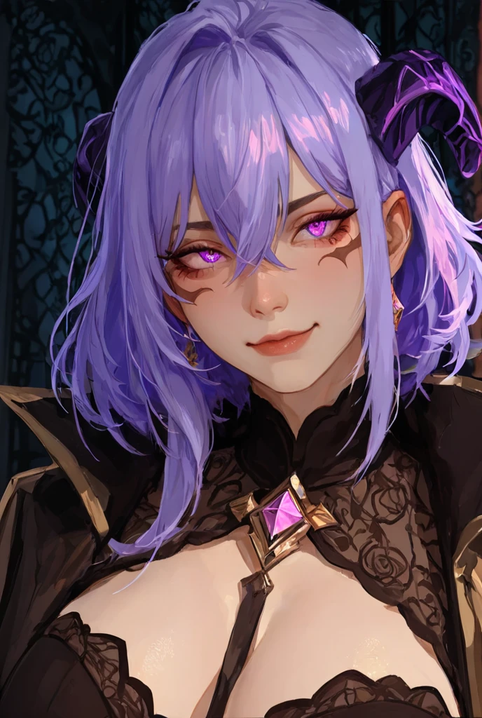 (back view),((ultra realistic illustration:1.2)),(dark fantasy:1.4), In a mystical forest. Beautiful Elven mage. Wild (magenta hair), violet eyes, ((very pale:1.4)), beautifully fit figure, small perky breasts. (tribal war paint), leather bustier, cape, thigh high boots .Masterpiece, (highly detailed:1.2),(detailed face and eyes:1.2), 8k wallpaper, natural lighting. core shadows, high contrast, bokeh.