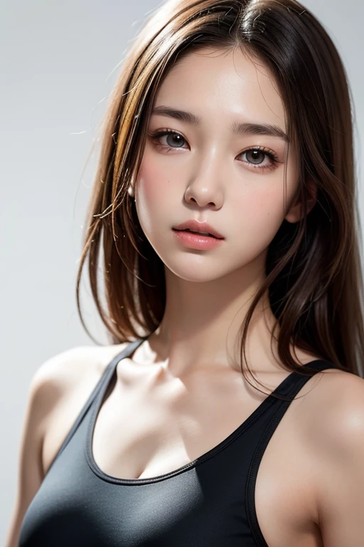 8K, Ultra-high resolution, Highest quality, masterpiece, 三分割法によるphotograph,Surreal, photograph, 1 Girl, (16 years old:1.3), pretty girl, Cute face, Beautiful eyes in every detail, 細かくdetailedに,masterpiece,, One Girl:1.2, Japan Female Announcer,Below the waist,Lower Body,sports gym,skinny pants,Half length,Tight pants,Beautiful leg line beauty,Full of sex appeal,Sensual、(((Ideal body type)))、Perfect Anatomy、鮮明なdetailed、detailed、Surreal、Light and shadow,Strong light