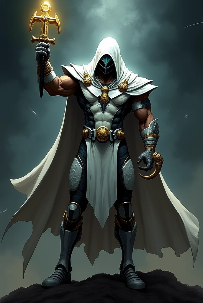 Moon knight retro style