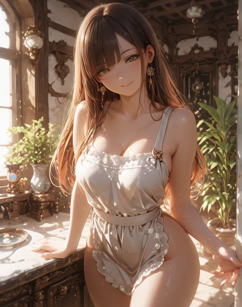 ((Front lighting)),((front light)),((Two busty naked girls)),((Two naked girls saluting with golden rifles)),(Beautiful teenage Italian girl:1.6), ,((Facing the viewer)), (((French girls waiting in line)),,((Large breasts and exposed genitals)),(French girl exposes her genitals))), ((Medium Shot))、((West Shot))、((Looking horizontally at the viewer)),((Stand Upright)),((Put your hands behind your head)),(Show the viewer full frontal nudity),((Turn your body forward、Sees the viewer at the same height.)),((Shows the viewer a symmetrical nude body in an hourglass style)),(((Split screen vertically into 3))),smile、Wear a large golden hair ornament,((Elegant naked warrior girl)) ,((All bodies are naked)),((Both arms and thighs are covered in armor....)),((A girl in heat)),),((Holding a thick golden Japanese sword)),((No underwear)), She is wearing a large gold necklace、 shoulder rig gold fancy bangle、Large gold thigh rest、Large golden armrest room chest )),((Naked from head to thighs))、((No underwear at all))、((Head to knee nude shot)),Daytime sea background, smile,((beautiful hourglass style)),((Anatomically correct body)),Attention to detail, high quality, Highest detail, Extreme Detail, Ultra-detailed, ((Beautiful Style)),((Front lighting)),Natural soft light, Bright sunlight,, (Photorealistic: 1.37), High pixel density,Slim figure,Thin Hair,No makeup,Sparkling Light)),beauty,Highly detailed facial texture woman、、Low Key、Cowboy Shot、(Formula Services:1.4),Blonde hair and blue eyes