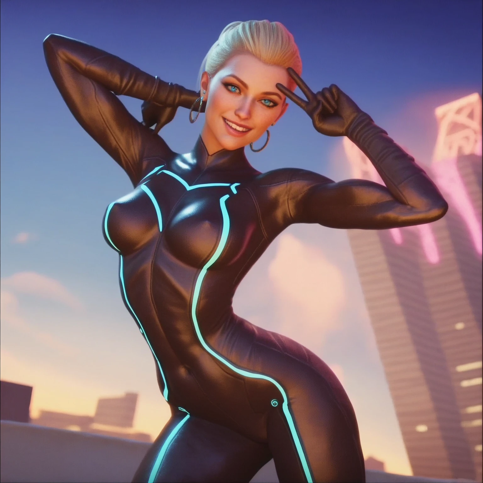 (nsfw)(nude)(naked) slave female, smirking smile red blush, blindfolded, unparalleled masterpiece, ultra realistic 8k CG, perfect artwork, (1girl:1.1) , solo, ((perfect female figure)), (nsfw), looking at viewer, mature female, bimbo (android 18) standing, (teasing), best quality:1.1 , seductive posture, sexy pose, alluring, (beautiful), (curvy), (thick), blonde hair, (blue eyes:1.2), short hair, earrings, jewelry,  striped long sleeves, blue skirt, toned legs, fit, (abs:1.1), (big butt:1.4), peach ass, (athletic body:1.2), (large breasts:1.3, (big_breasts:1.1), wide_hips:1.5, narrow waist, small waist:1.5, slender body:1.2, thick thighs:1.3), (shiny skin:1.2), (hdr), (street:1.2), Nikon D850 film stock photograph Kodak Portra 400 camera f1.6 lens, rich colors, lifelike texture, dramatic lighting, unreal engine, trending on ArtStation, by Gerald Brom, by Frank Frazetta, by Luis Royo, by Julie Bell, by Boris Vallejo