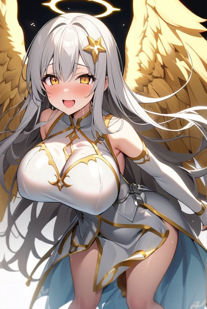 「Huge brightly colored wings」Quality over 8K, a female angel,Sexy,Long Blonde Hair,Anime,Goddess,Symmetrical blue eyes,Ultra detailed eyes,Transparent lingerie,forest,Sword,golden wings,Full body,hyperdetailed lips, hyperdetailed face, Double eyelids, Ultra Detailed feet,で,Beautiful legs,Tight boots,Full Leg Priestess、valkyrie、Angel wings、a navel、sideboob barbosa、with an intricate、Particles of light、thighs thighs thighs thighs、shinny skin、Perfect litthing、1girl in、looking at the viewers、Winged headgear、pelvis curtain、A smile、(​masterpiece)、(top-quality)、非常にhuge-breasted、maternal、Porcelain Skin、honey blonde hair、非常にlength hair、hair wavy(valkyrie,Paladin:0.6),Angel wings,with an intricate, Perfect Lighting,  Looking at Viewer,(masutepiece), (Best Quality)(valkyrie,Paladin:0.6),Angel wings,with an intricate, Perfect Lighting,  Looking at Viewer,(masutepiece), (Best Quality)(valkyrieアーマー:0.5),(Winged headgear:1.1),School Girl,,with an intricate, Perfect Lighting, 1girl in, Ponytail, Looking at Viewer, Smile, snulight,creek,brazina steppiece), (Best Quality),thighs thighs thighs thighs 、a beauty girl，red color mecha，As graceful as a swan，Enchanting，Long grey hair，Red body，Fluorescence line，White hands，lab room，FutureTech，Red indicator light on the body，Full body photo，standing on your feet，dreamy scene，，dyna，super detailing，Cell shade，8K detail post-processinagnifica，hyperphotorealism，8K，epic composition，with an intricate詳細，unrealengine，Flying，Laser Cannon，Holy Angel Mecha，Mechanical exoskeleton，whaite hair，The sea beneath the golden eyes，Eventide，Angel Maiden，Angel wings，White long skirt，war，top-qualityの戦闘姿勢, 4K, masutepiece :1.3), short petite pretty woman, Blue-haired、Curly hair、length hair、Colossal tits、 Ultra-detailed face、maid clothes、Detailed eyes, sluttish, Pose Seductive,  , (huge-breasted), Round breasts、red blush。kawaii、Shy、1 Crying face、nightcity、Sateen、Kimono without sleeves、A dark-haired、Holding a weapon with blood on it、Looking at the camera、Cherry blossoms are dancing，Unusually resistant