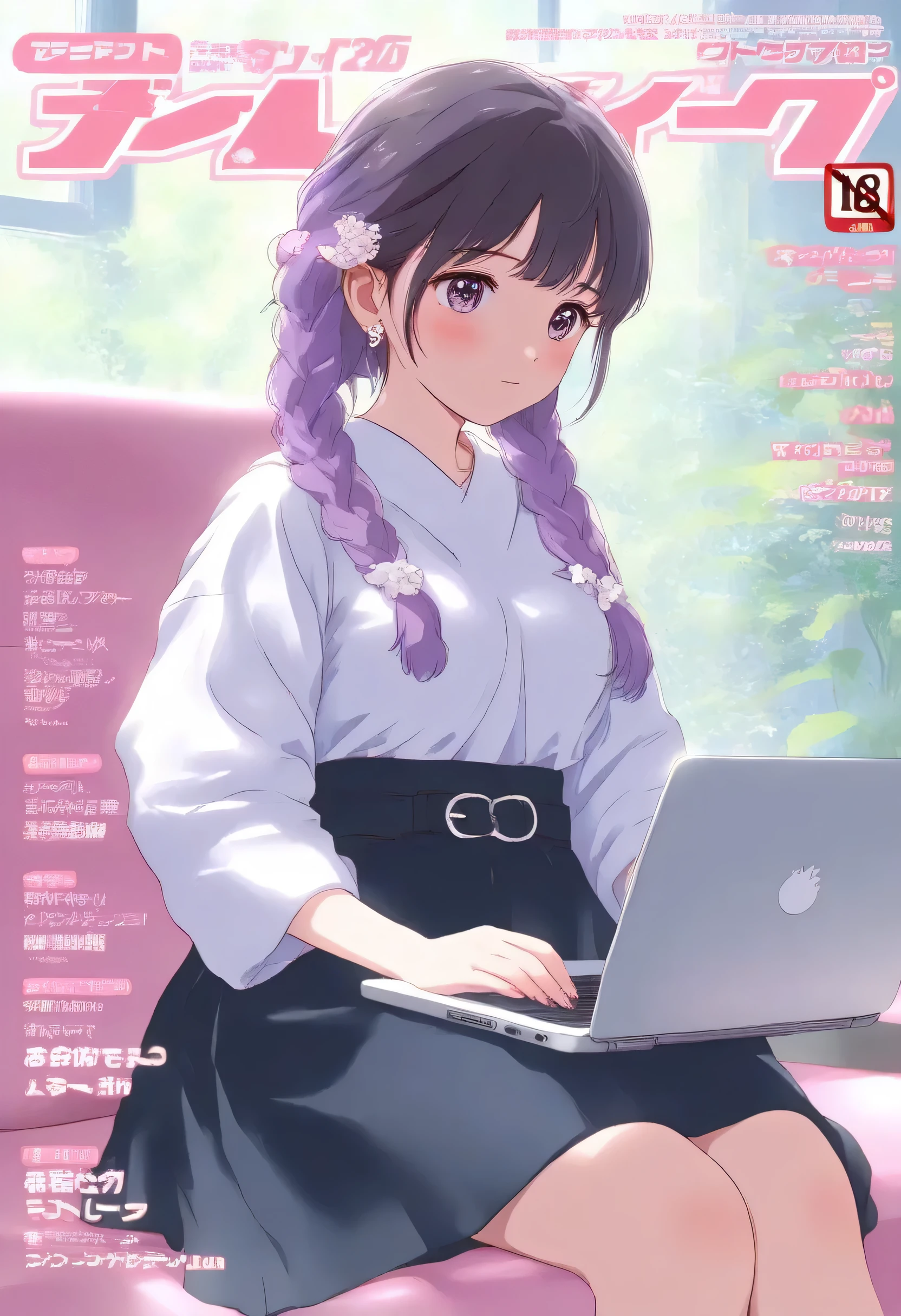 Japanese fashion magazine covers,laptop,girl,Gadget room,,,