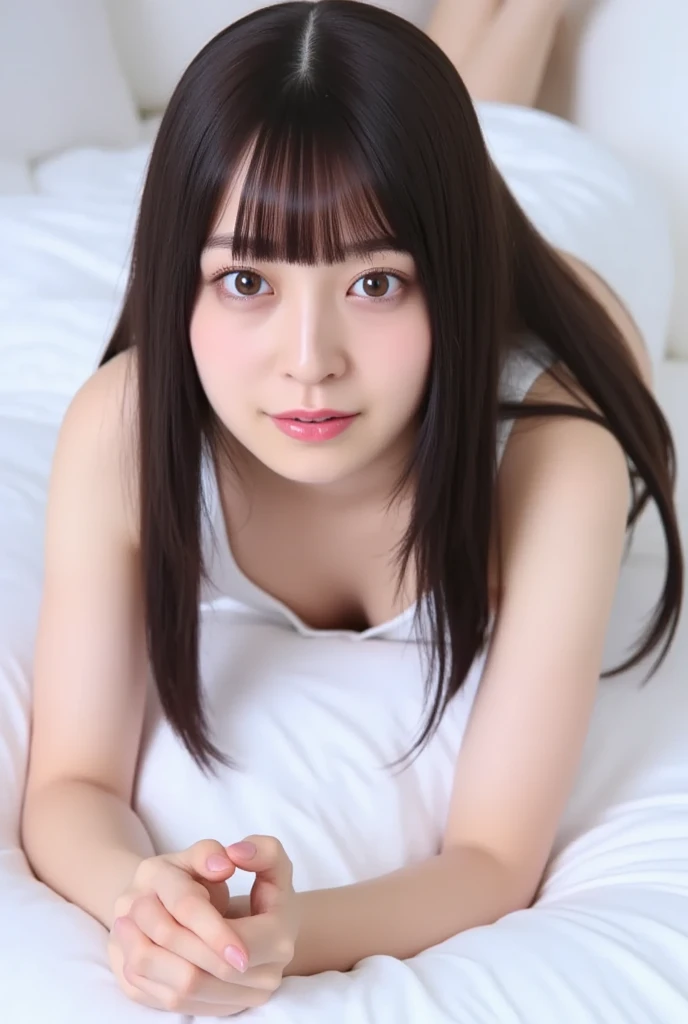 (nsfw:1.3),
(naked:1.6),

(Ash-dark-brown medium-length short waved bangs hair),
Masterpiece, high quality, High resolution,extremely detailed, cute with glowing white skin, eyelashes and cute blonde eyes, Jewelry Accessories Anime, gorgeous background-centered composition,
(Best quality, 8K, photos of cute Japanese women),
(Raw photo: 1.0),
(Background on the bed　White sheets), 
(White and gray interior),
(Dark Background:1.0),


1girl,
detailed face and breast,
17 years old,

(Adult female body:1.5),


(Sex with a dull man in his 20s:1.2),
(The other person is a dull man in his 20s:1.2),
(She holds the head of a dull 20-something man to her chest:1.2),
(A dull man in his 20s buries his face in his girlfriend&#39;s breasts:1.2),
(She has intense sex with a man:1.0),
(missionary sex),
(cowgirl sex),
(back position sex),
(standing back sex),
(standing sex),
(Holding her and inserting sex),
(Piledriver sex),
(squirting),

(A dull man in his 20s kisses his girlfriend&#39;s nipples),
(A dull man in his 20s gives his girlfriend a deep kiss on the nipples),
(Sitting sideways),
(彼女は冴えない20代男性にBreast milkを与える:1.0),
(Breastfeeding play:1.0),
(A dull 20-something guy sucks his girlfriend&#39;s nipples:1.0),
(A dull man in his 20s licks his girlfriend&#39;s nipples:1.0),
(冴えない20代男性はInsert into herする:1.0),

(Breastfeeding play:1.0),

(Breast milk:1.0),
(She looks at the gentle, dull man in his 20s.),

(Squint your eyes:1.3),
(peek camelto pussy public hair:1.2),

(close your eyes　Expressions of pain:1.4),
(Drooling),
(Lie on your back:1.4),
(Normal bit SEX:1.4),
(Insert into her:1.4),
(Lean back:1.2),
(Spread your legs:1.3),



(Close-up her:1.4),
(Ultra Dynamic Angle:1.4),

(from front-position:2.0),
(from above:2.0),
