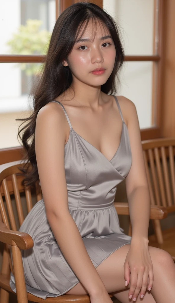 (Highest quality), (masterpiece), (High resolution), (Intricate details:0.2),(Professional Lighting), room, Detailed Background, Oversized black t-shirt, Off the shoulder, (Previous View), One girl, alone, (Beautiful Face:1.40),  The body is slim, Fine skin, smile, Brown hair with long ponytail, Sky blue eyes, (Medium sized beast:1.10), View in viewer,  On all fours,NUDE,sexly,sex