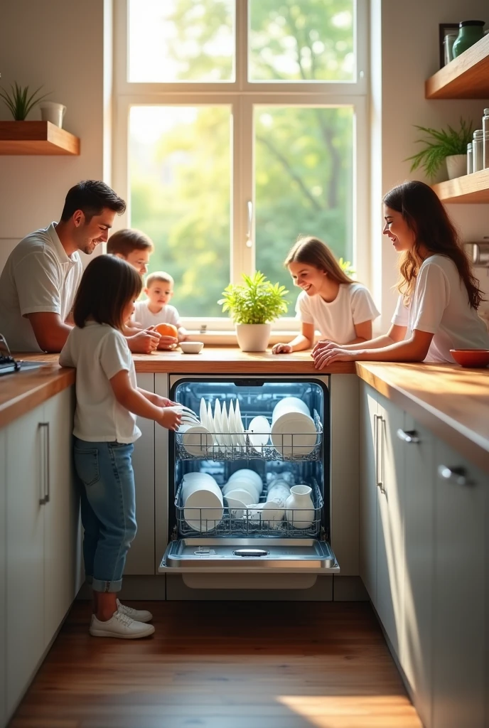 A star wars themed dish washing commercial