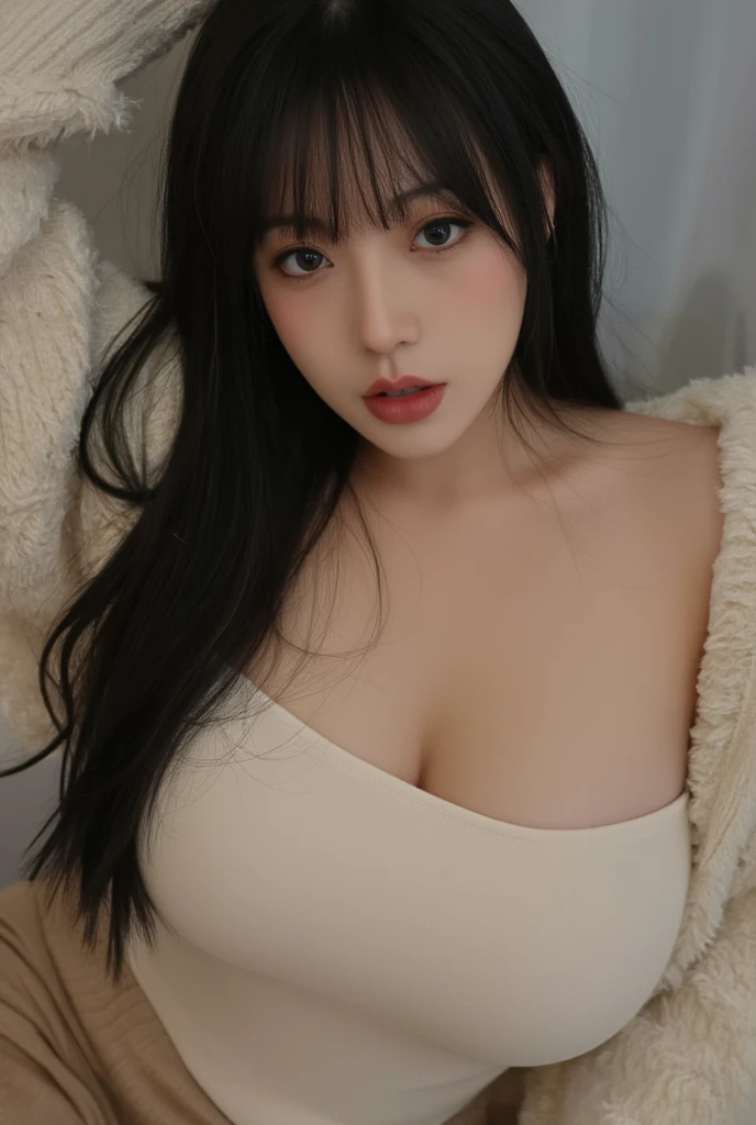 ((highest quality, 8K, masterpece :1.4anime)), highest real,Sharpness:1.3, Perfect Body Beauty:1.4,super detailed face and skin texture,(Glowing skin) ,((super real,best quality)),(soft lighting),super detailed face, fine eyes, double eyelid,(pov),(((1 girl))),fine detail,highly detailed face and eyes, (cute face:1.6), ((NSFW:1.5)), my sister,18 years old,(JAPANESE IDOL),(huge breasts :1.8,large breasts:1.8,beautiful areola,small areola),(Glowing skin)----top-quality、​masterpiece、(1 girl),((lie on back on the bed:1.6,sleep)),(hands on head:1.2), (on the bed),(pureerosface_v1),realisticlying,((Open legs:1.6)),(Beautiful BROWN hair,long curly hair),((top-quality,8K,​masterpiece:1.4)),photorealistic, Superwoman、masterpiece,(school uniform,sailor suit,skirt,Off the shoulder shirt),(nude:1.3),((make eye contact with the audience)),((Composition from the avobe:1.4)),(Confused expression:1.4,Confused expression:1.4,shy expression:1.4),(CLOSE EYES:2),(Bright expression)