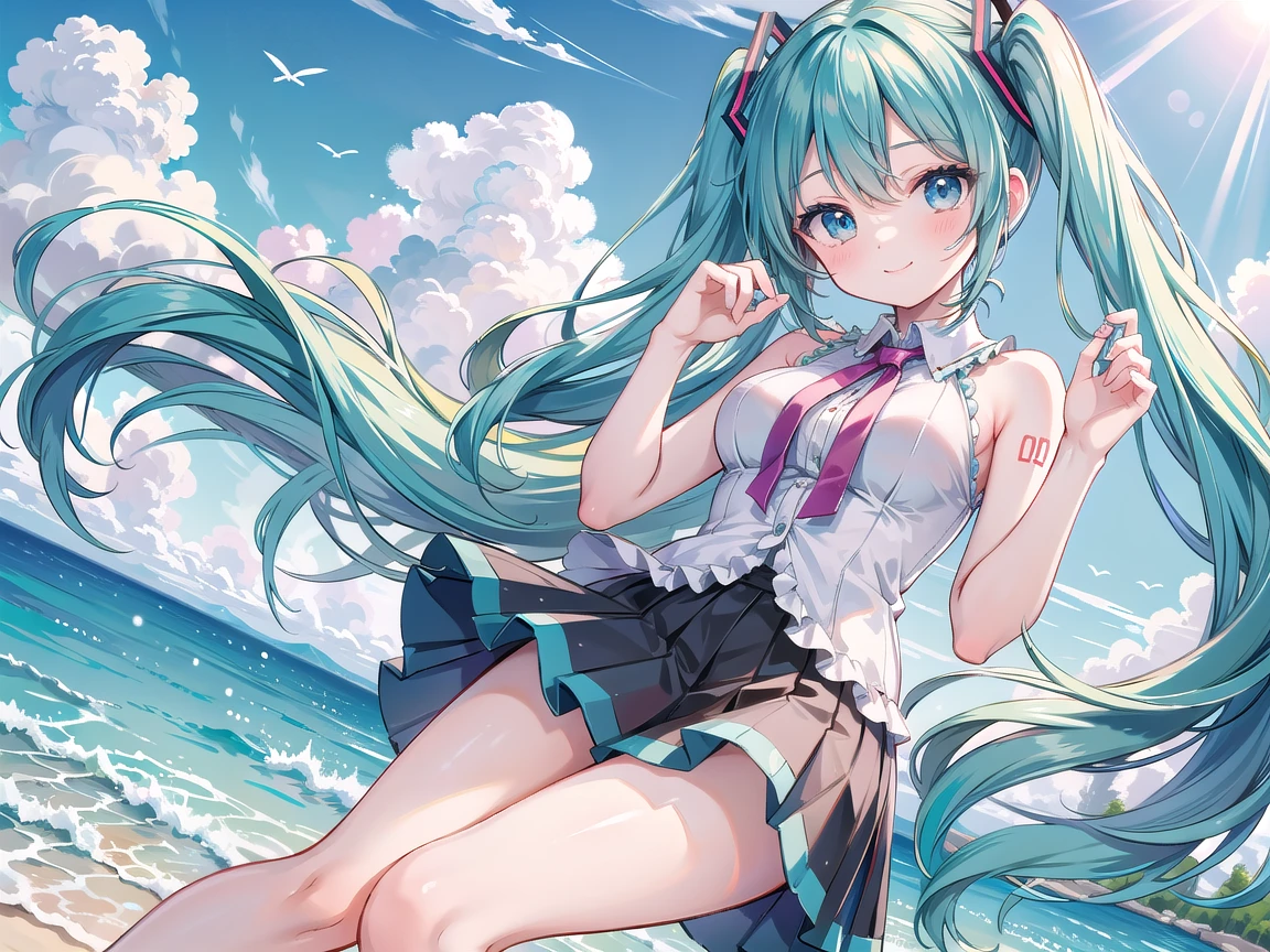 Miku exercising SD