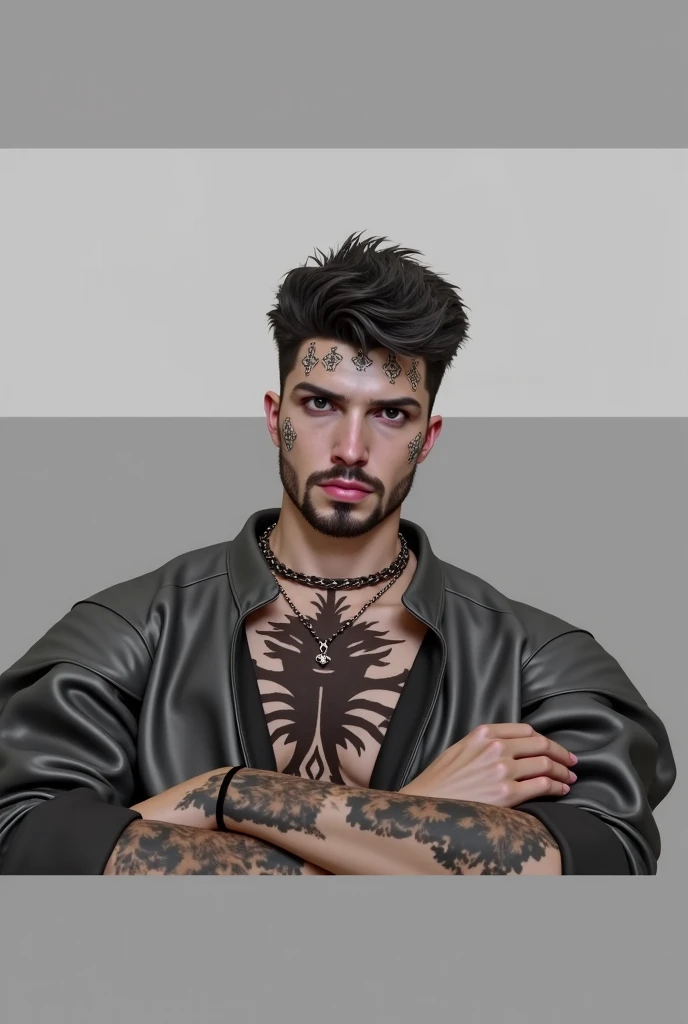 There's a man with tattoos on his body standing by a pool, corpo inteiro altamente detalhado, homem tatuado, not shirt :: High detail, pele detalhada, corpo inteiro detalhado, cyber punk setting, Very detailed skin, corpo inteiro detalhado, cabelo punk detalhado, !!altamente detalhado, Personagem altamente detalhado, tiro de corpo inteiro hiperdetalhado, zydG, pele detalhada, olhando para o espectador, (Areolas Media:0.8), (fotorrealista:1.4), (melhor qualidade:1.0), (ultra highres:1.0), 8k, foto RAW, (obra-prima:0.2), (pureerosface_v1:0.5)
