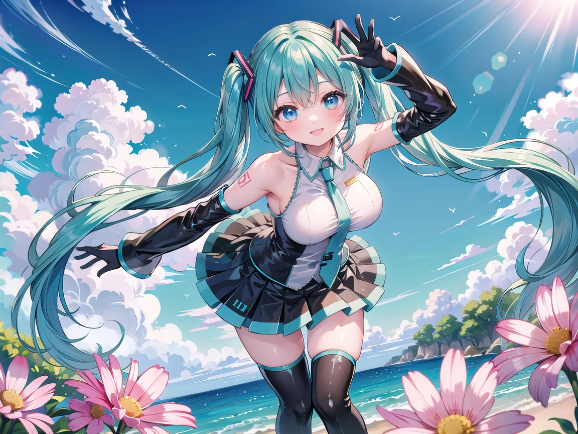Big breasts Hatsune Miku