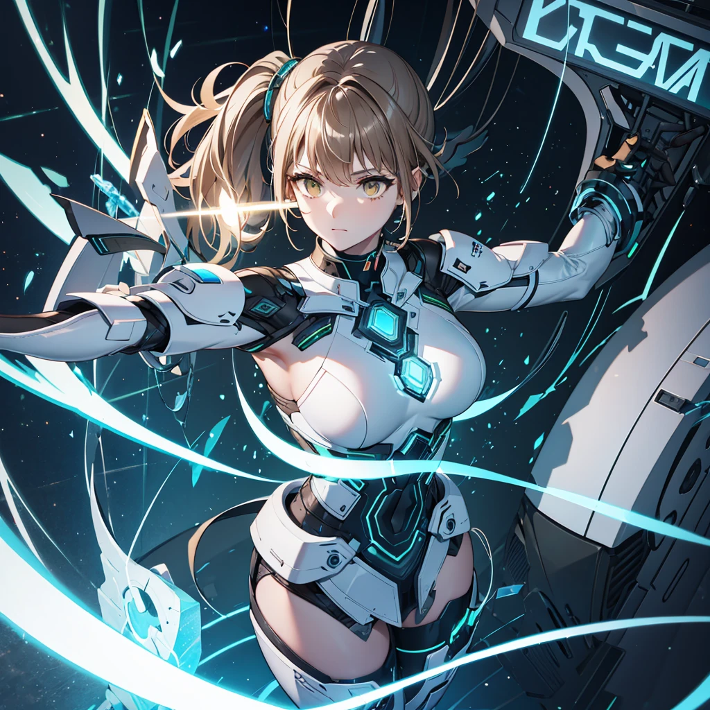 woman,14 years old,,city,night,(((white tight miniskirt bodysuit))),(wet with sweat),open mouth smile((See-through))glasses,((beautiful long ponytail)),((Slime)),blush、surprised face,(((Slime))),((blonde))(((Slimeが体に付着している)))(((Slimeが体に付着している)))