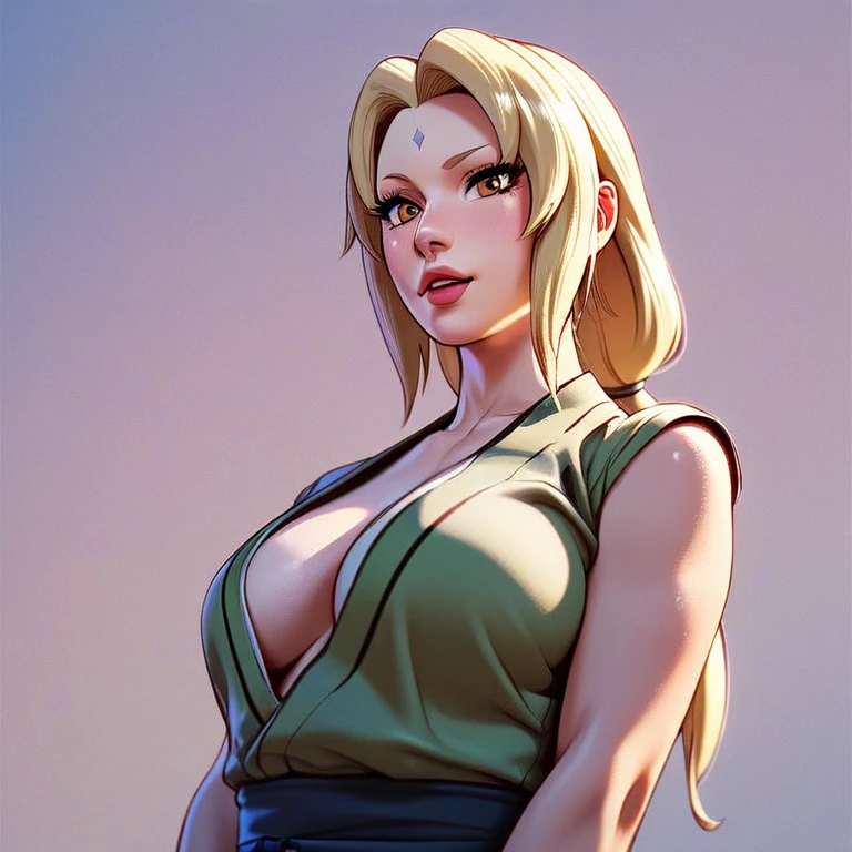 real Life adaption of this character,her name is Tsunade senju from anime naruto ,hyper realistic ,very realistic detailed yellow hair, high resolution, photorealistic,very detailed,very realistic outfit, Japanese face,detailed shining eyes, calm expression,realism,((Tsunade)),((Wiping ass)),(stand on tatami),((mature female)),Thick body,((Solo)),(((completely naked))),(((Cheongsam with high slit))), ((Blush)),in ryokan,A MILF,trending on artstationh,intricate face details,(Curvy physique), vibrant, 4K, 12k resolution
