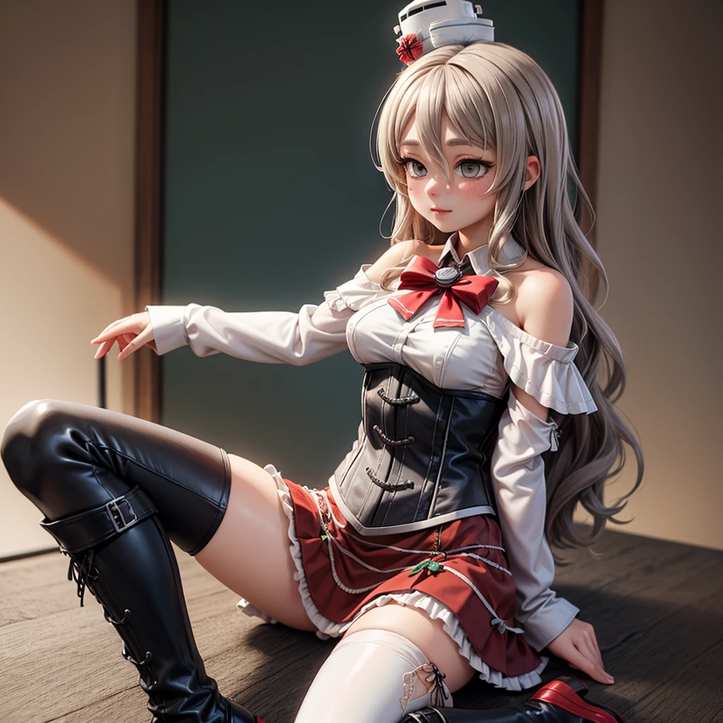 (masterpiece), 1girl, ioridef, (dressed), ((small breast)), (buttoned top), ((full clothes)), eating ice cream <lora:iori1:0.7> <lora:zoom_slider_v1:2>