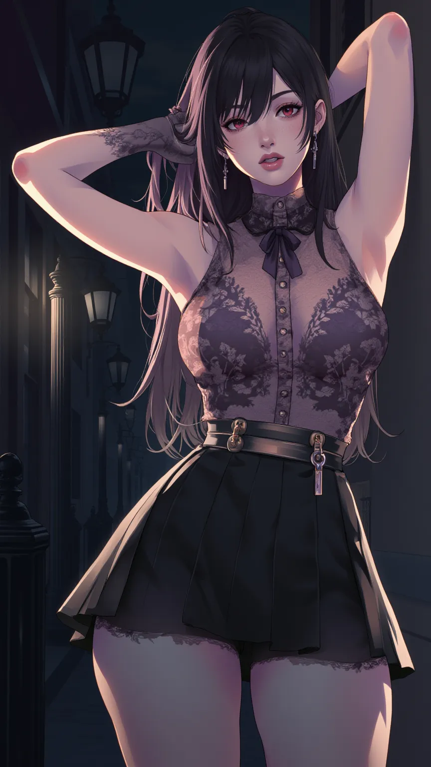 (highest quality,4K,8k,High resolution,masterpiece:1.2),Very detailed,(Realistic,photoRealistic,photo-Realistic:1.37),Beautiful fine details,beautiful lip detail,girl with beautiful eyes, Anime girl in a cute dress, Cute anime wife in a nice dress, Detailed digital anime art, Wearing a dress, everyone, Beautiful Anime Girls, Cute Anime Girl, Smooth anime art, Anime Style, Vibrant colors, Soft lighting, Beautiful eyes drawn in detail, Beautiful cleavage,