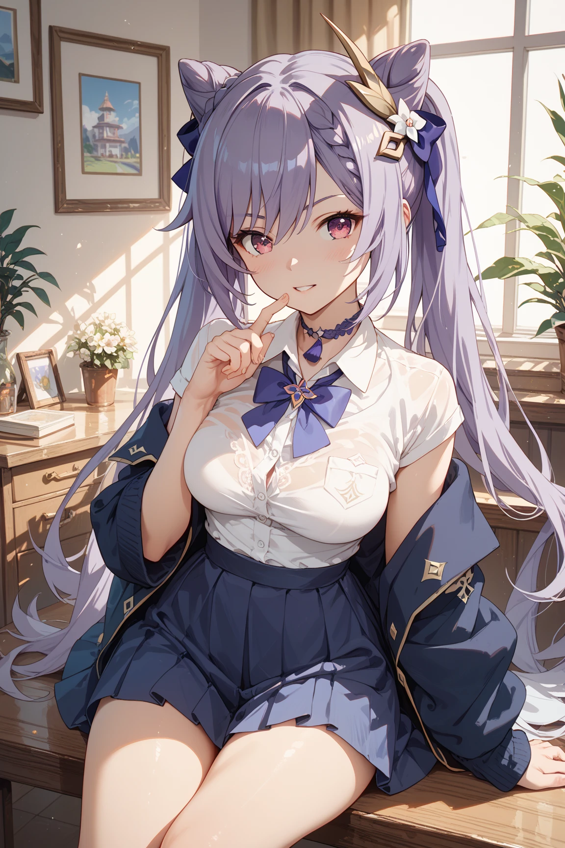 tmasterpiece， high high quality， hyper HD， max res， The is very detailed， Clean skin， anime big breast， Flip panties with your hands， Flip the bra with your hands， Pull clothes by hand， full bodyesbian， nakeness， slim， extremely cute， Young face， 13 year old girl， red eyes， semi long hair， silber hair， braidedhair， lying down， spread their legs， Raised Legs， Flipping Clothes With Hands， Twist clothes by hand， white apparel， Rabbit ears， bunnygirl， half-off clothes， wetclothes， a wet body， thin skin clothes， Tip-pointed clothing is visible on the breast， sweat leggs， breasts protruding from clothes， The clothes have a see-through belly， Breast underbreast， embarressed， Be red in the face， show off pubic area，， Bare crotch， Areola showing through，opening， opening，Visible nipple， vaginal launch， Little big breasts柄， The insertion， White liquid