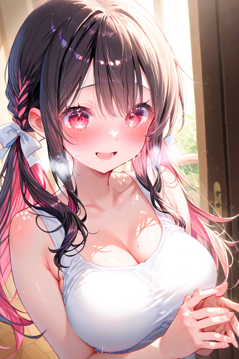 {{{{{16k,Ultra High-resolution realistic romantic Leaked photos of a bare neat virgin girl with her own swaying huge tits as pretty as a actress with white ribbons, She's in sunny glass field, she is so ashamed, so embarrassed, so humiliated, The more shy she is, the smaller and cuter her face becomes}}}}},{{Extremely detailed}},{{{{{dye her cheeks flush and integrated her face pretty small, thick lips, Enchanting thick gross idol's Lips}}}}},{{{{{the best glossy bang neat long, voluminous hair}}}}},{{{{{the more her bodyline and transform into a pretty girl, her bare bodyline and weist are more and more curvier and softly, Injecting her with hormones to make her body, eyes, hair, body lines neat, All her shame turns to purity, and as she moans with a neat look on her face}}}}}