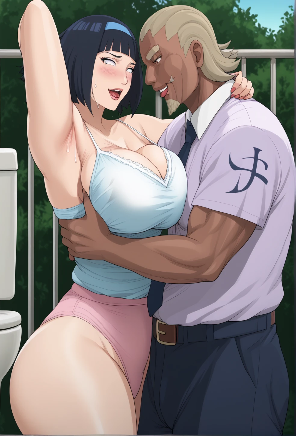 Masterpiece, perfect picture quality, following prompt instructions, ,1 woman, ((handjob scene)) ,sex,1boy,big ass,big breasts,sucked nipple by boy,dark skin,((handjob style ))、handjob big long penis with left hand 、A woman is holding a penis by hers left hand, a woman squeezing a penis,A man whose penis is squeezed by a woman with left hand, a man who is given a handjob,man is suck in woman's nipples,(only one penis!!)