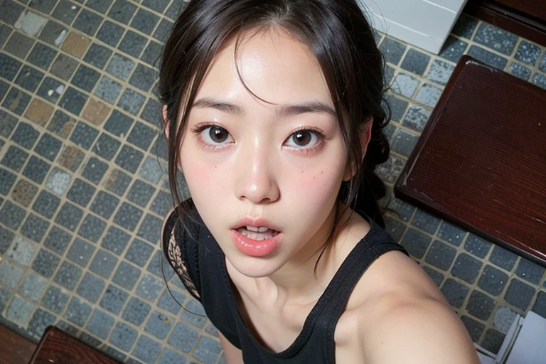 Tank top、Perm