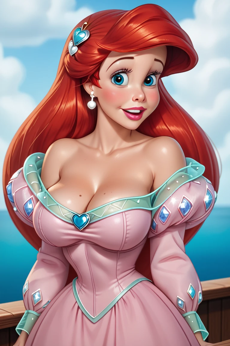 arafed woman with red hair and blue eyes posing for a picture, a hyperrealistic painting by Nicholas Marsicano, reddit, fantastic realism, amouranth, better known as amouranth, young beautiful amouranth, anime girl in real life, very beautiful cute catgirl, amouranth as a super villain, alexa grace, ultrarealistic sweet bunny girl