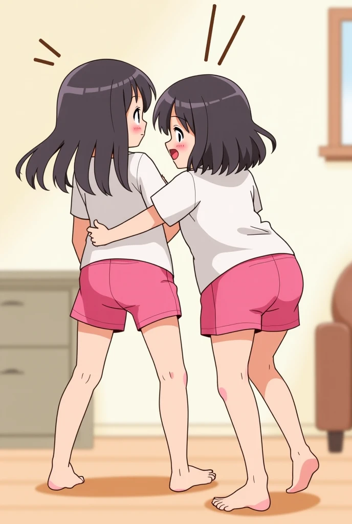 nsfw, big penis、NUDE,Black Hair、Bob、 Two s,Stick your face in my ass、doggy style、Look forward