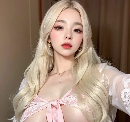 beautiful asian woman, beautiful detailed eyes, beautiful detailed lips, extremely detailed face and features, elegant hairstyle, delicate facial features, porcelain skin, flowing dress, serene expression, ethereal beauty, graceful pose, cinematic lighting, warm color tones, masterpiece, 8k, photorealistic, high quality, digital art, wonyoung ive