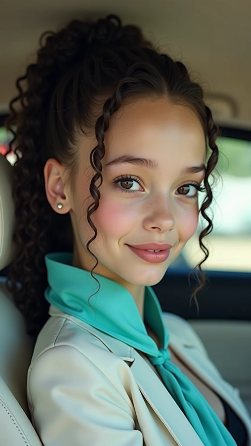 Poster filme Disney Pixar com menina pele morena