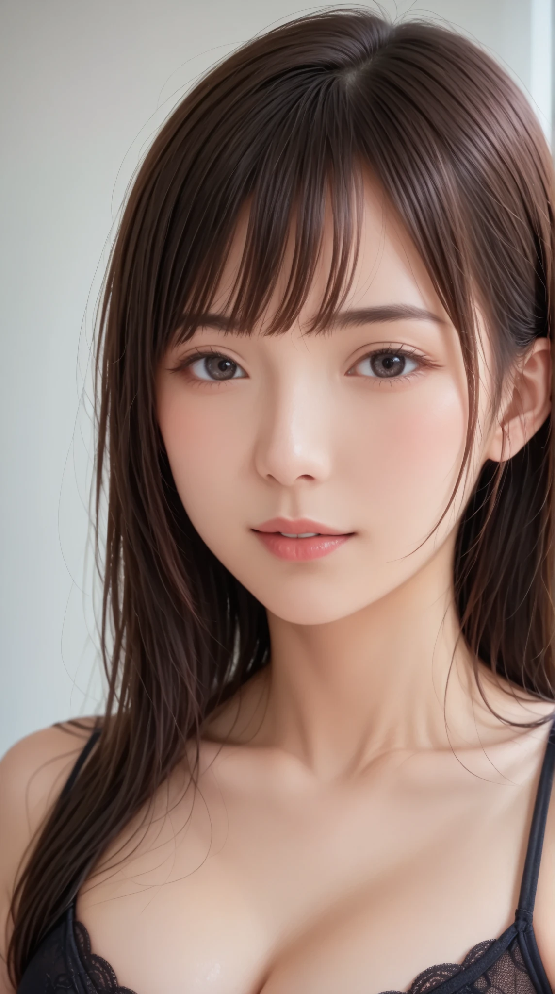 1 Girl,Beautifully detailed face:1.3、(Bust up shot:1.6)、((The face is in the center of the frame:1.7))、((Cover your chest with your hands:1.6))、((The chest and above fit in the frame:1.7))、((Naked Girls:1.7))、((Alice naked with a huge ribbon hair ornament:1.6))、 ((very small flat chest:1.7))、(No underwear:1.7), ((Facing forward:1.6))、Pink Eyeshadow:1.6、((Looking into the camera:1.3))、Very beautiful Japanese idol portraits,
(RAW Photos, Highest quality), (Realistic, Realistic:1.4), (masterpiece),
Very delicate and beautiful, Very detailed, 2k wallpaper, wonderful, finely, Very detailed CG Unity 8K 壁紙, Very detailed, High resolution, Soft Light,
Beautiful detailed girl, Very detailed目と顔, Beautiful and sophisticated nose, Big beautiful eyes, Cinema Lighting,
(Simple and solid background:1.3),
(Blonde medium hair:1.5), (Parted bangs),
Complete Anatomy, Slender body,Very small breasts, Sensual look